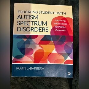 Educating students with autism spectrum disorders textbook